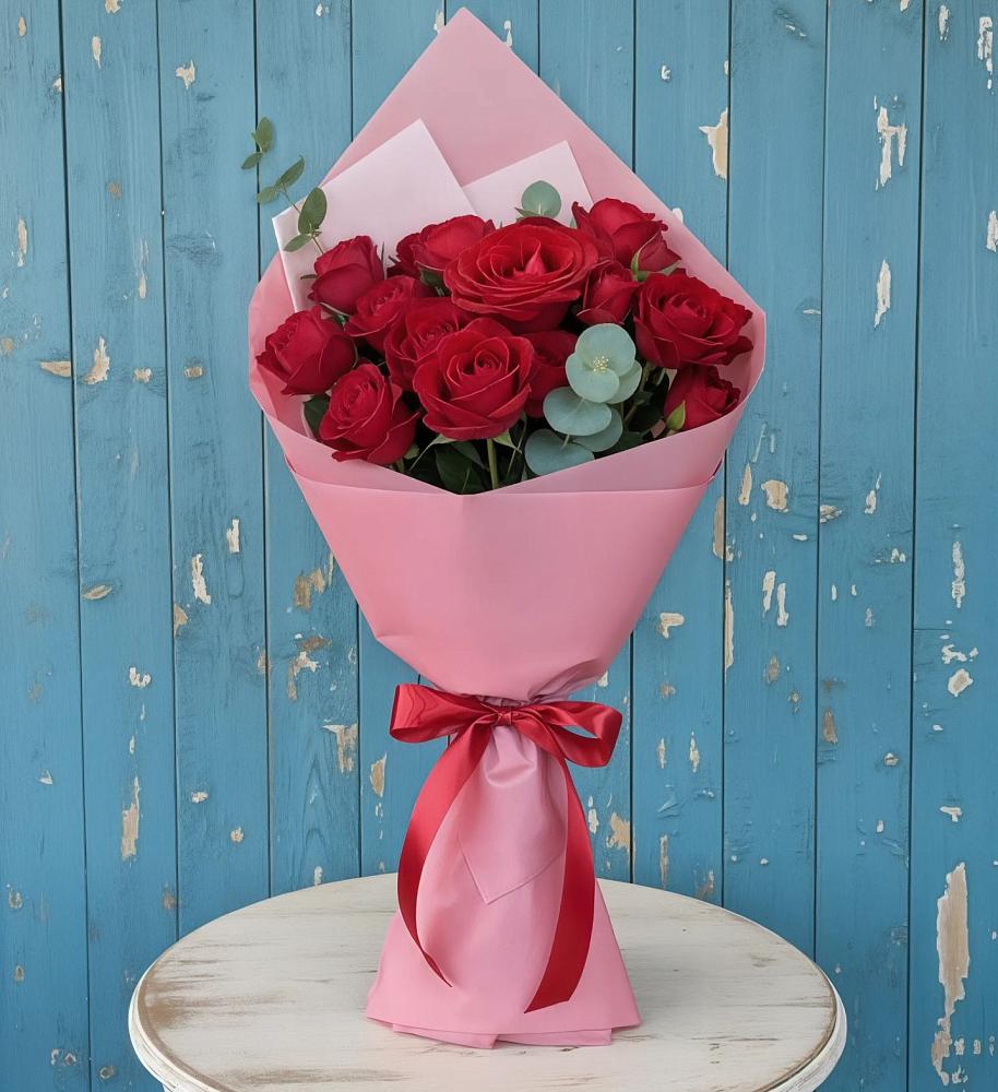 Букет цветов из: Розы в Пшизове