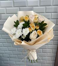 Букет цветов из:  Розы и Хризантемы в Пшизове