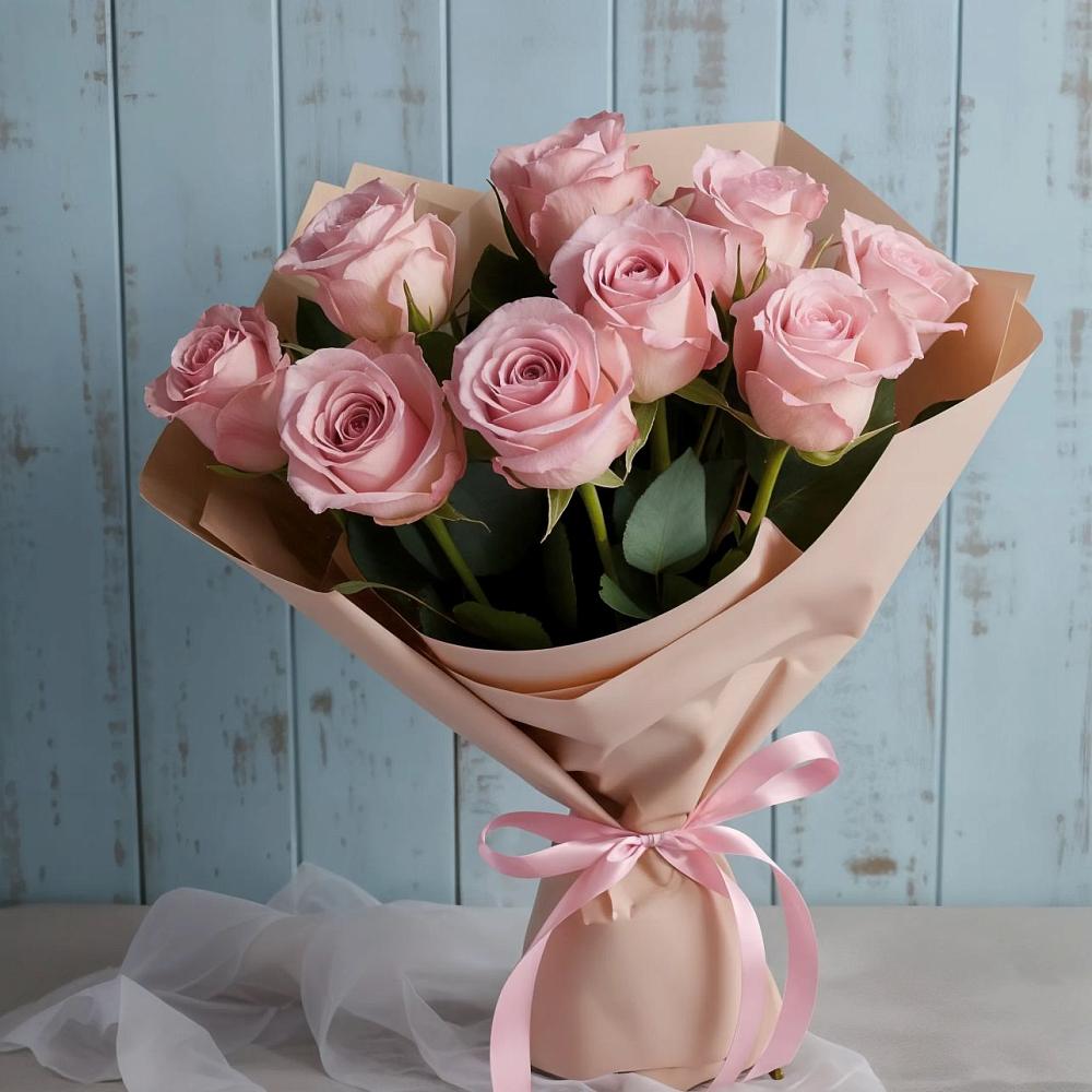 Букет цветов из: Розы в Пшизове