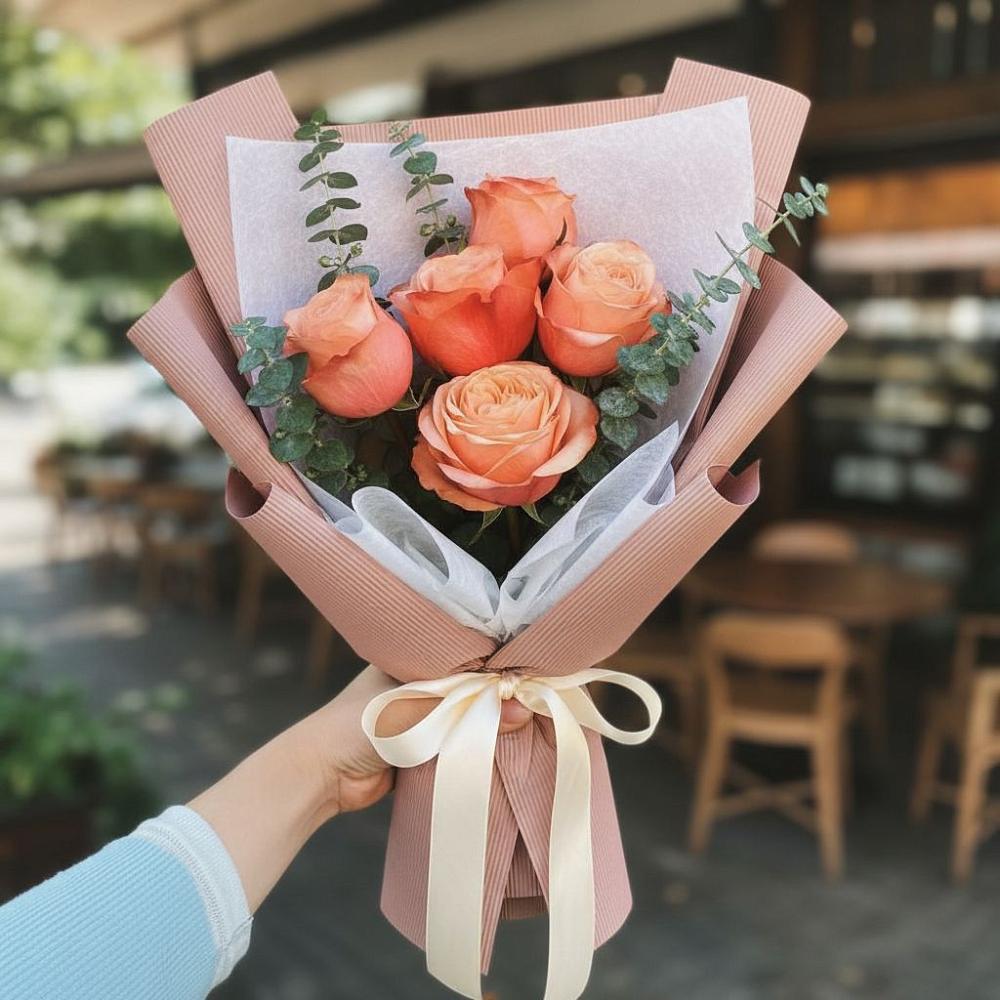 Букет цветов из: Розы в Пшизове