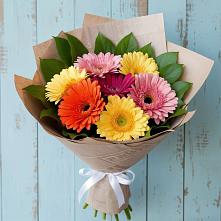 Букет цветов из:  Герберы #REPLACE_PRED# Пшизове