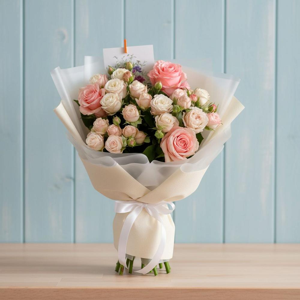 Букет цветов из: Розы в Пшизове