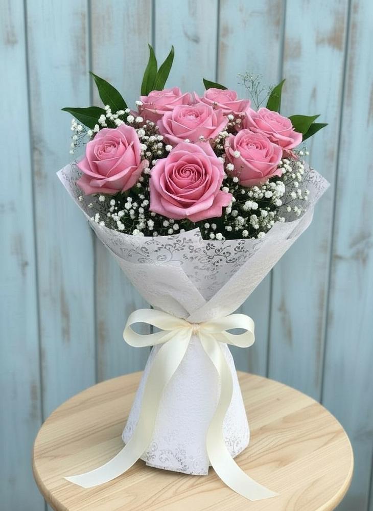 Букет цветов из: Розы в Пшизове