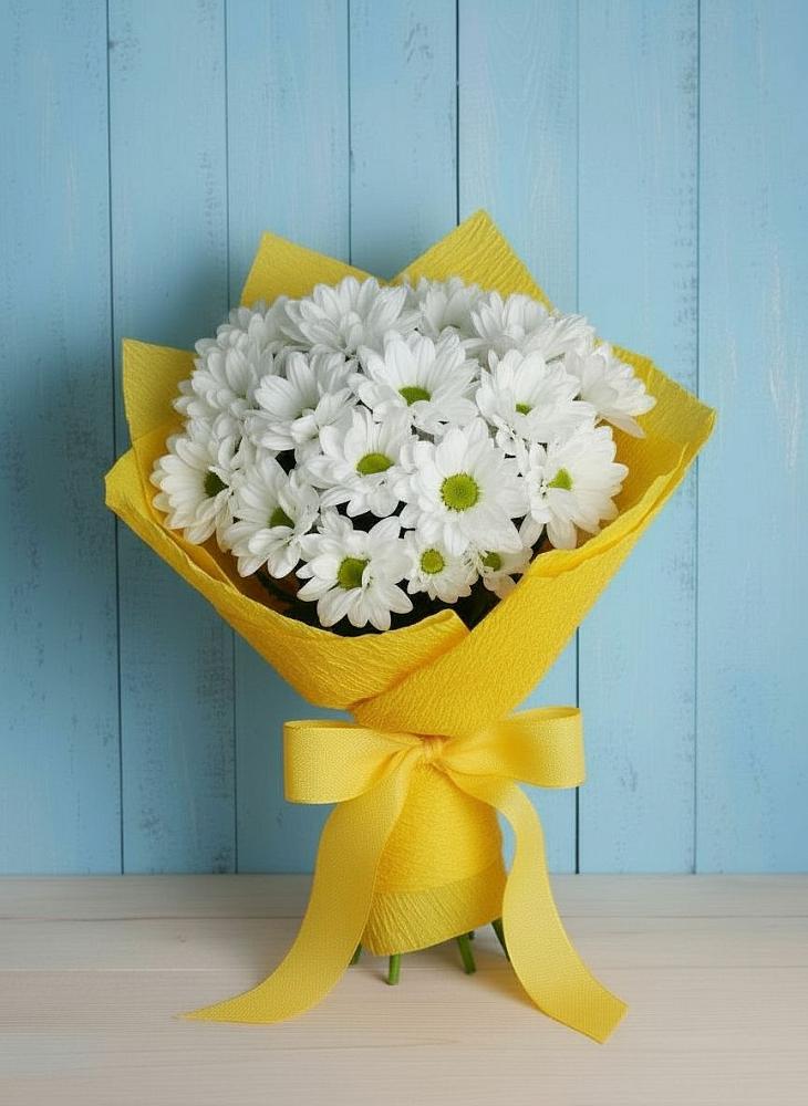 Букет цветов из: Хризантемы в Пшизове