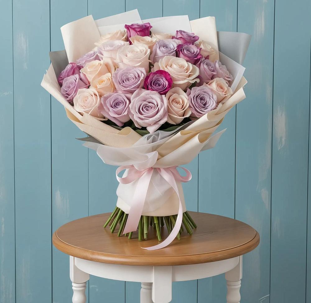 Букет цветов из: Розы в Пшизове