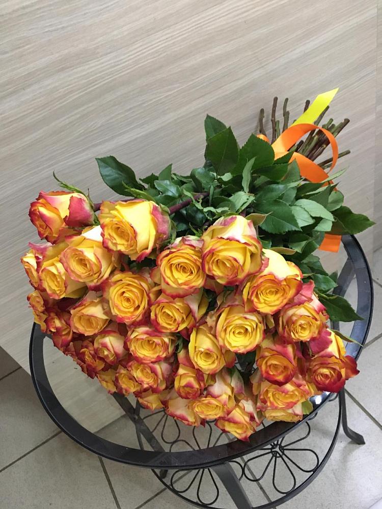 Букет Желтые розы в Пшизове