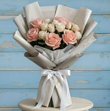 Букет цветов из:  Розы #REPLACE_PRED# Пшизове