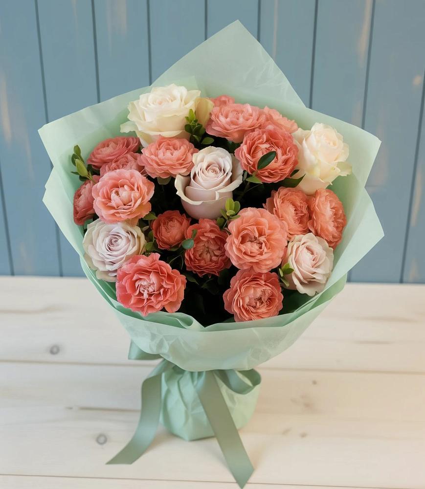 Букет цветов из: Розы в Пшизове