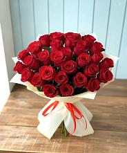 Букет 29 Красных роз в Пшизове