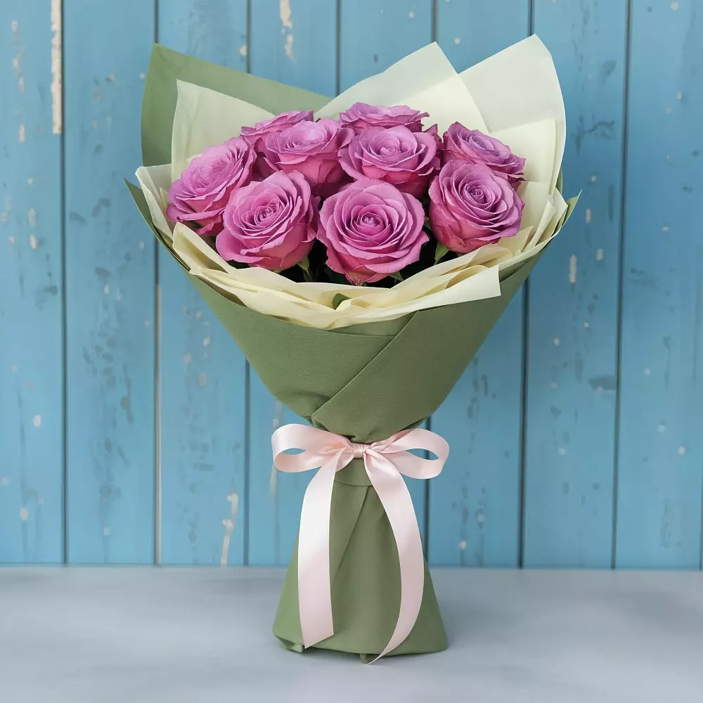 Букет Розы Фёрст Леди в Пшизове