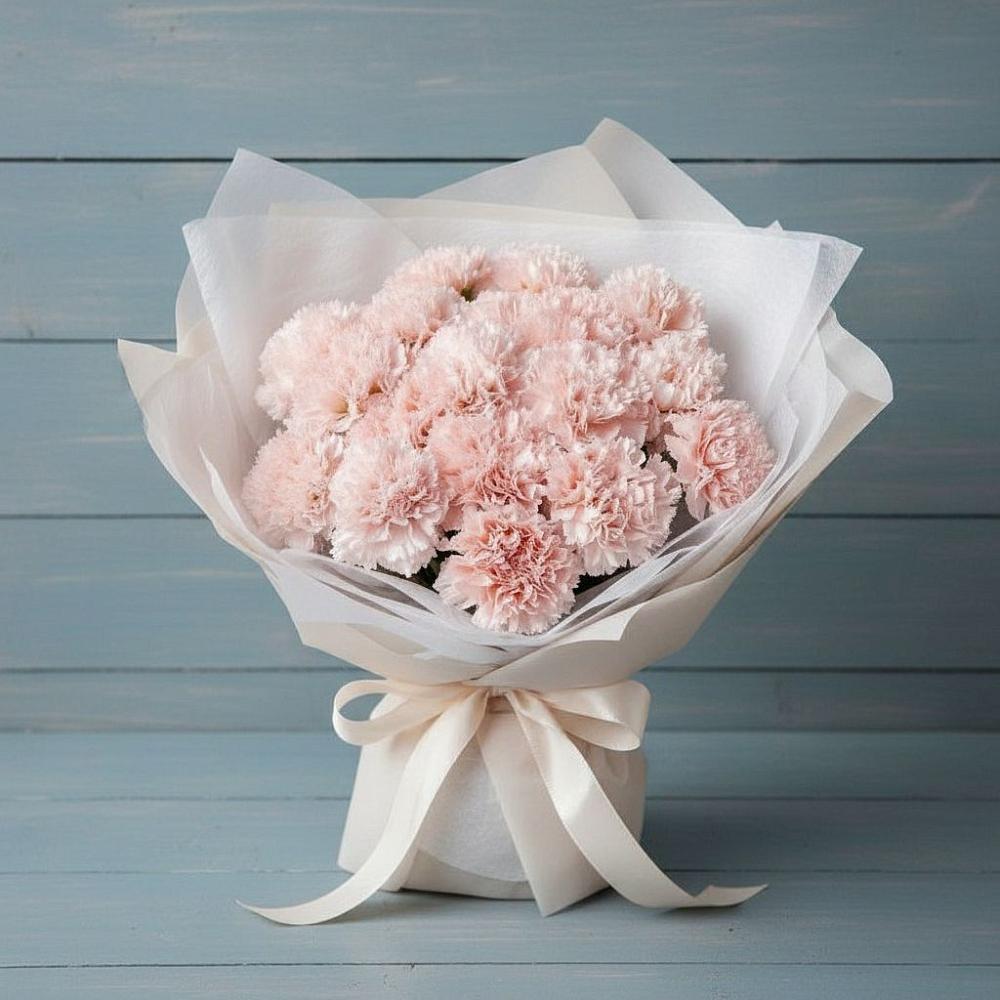 Букет цветов из: Гвоздики в Пшизове