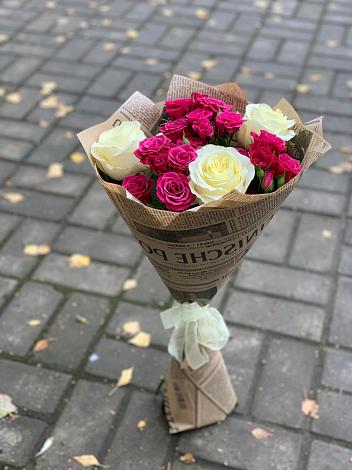 Букет цветов из: Розы в Пшизове