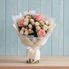 Букет цветов из:  Розы в Пшизове