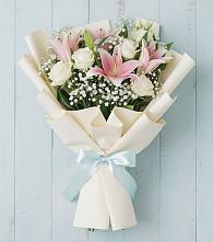 Букет цветов из:  Лилии в Пшизове