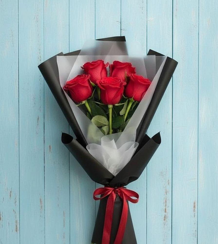 Букет цветов из: Розы в Пшизове